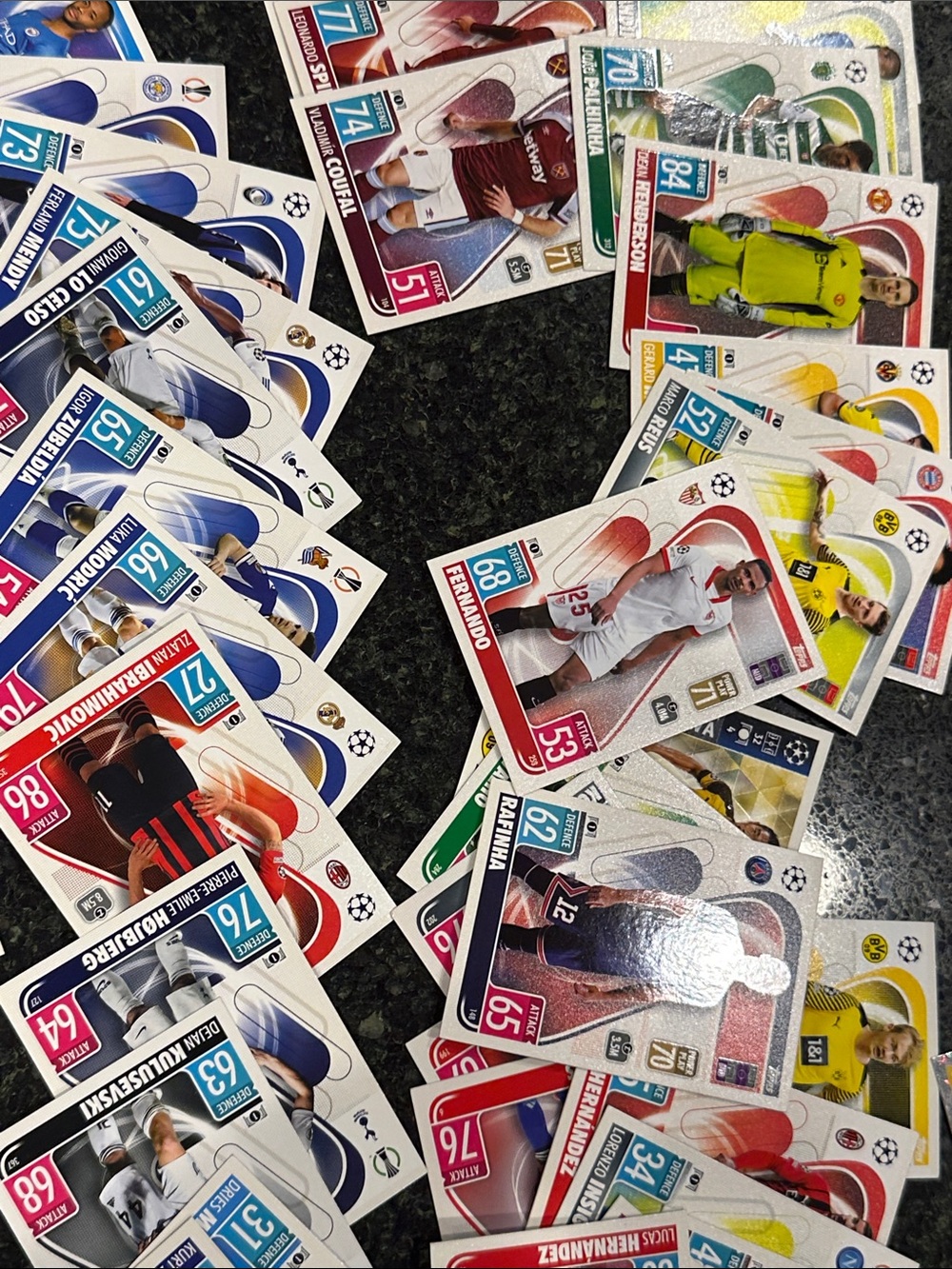 World Cup TOPPS match attack UEFA Soccer Trading Card Lot Collectible Cards - Picture 8 of 13
